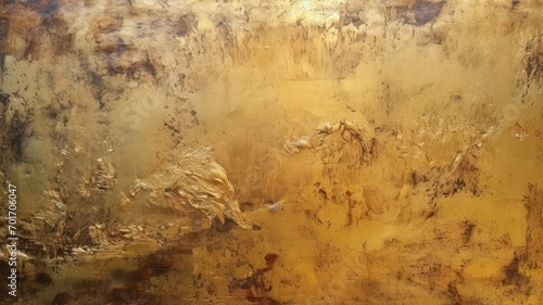 hand painted rough golden color texture wallpaper design