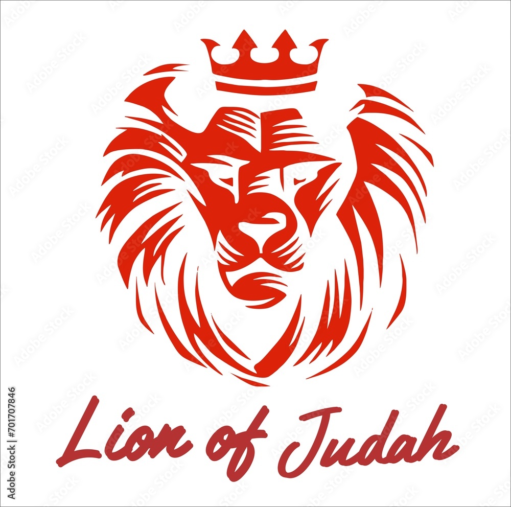 Lion of Judah Religious illustration