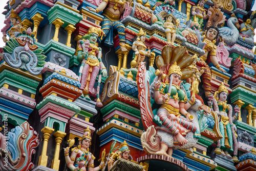 Details of a temple in Malaysia