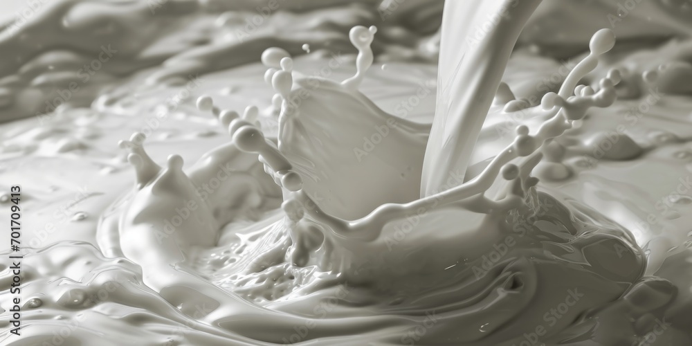 Close up of liquid being poured into a bowl. Versatile image for various uses Close up of liquid being poured into a bowl. Versatile image for various uses