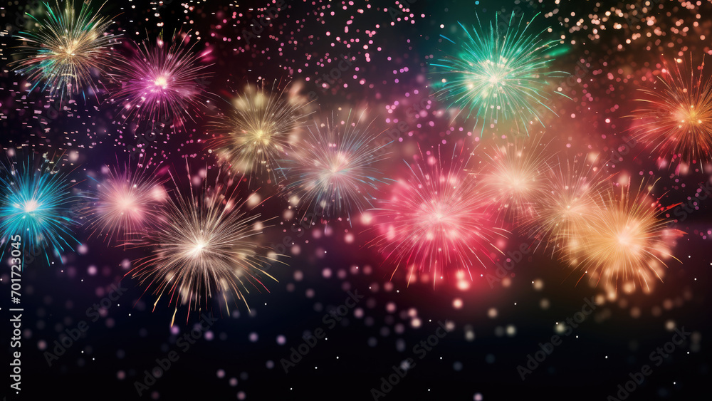Crackling Crescendo: Festive Fireworks Symphony Crackling Crescendo: Festive Fireworks Symphony
