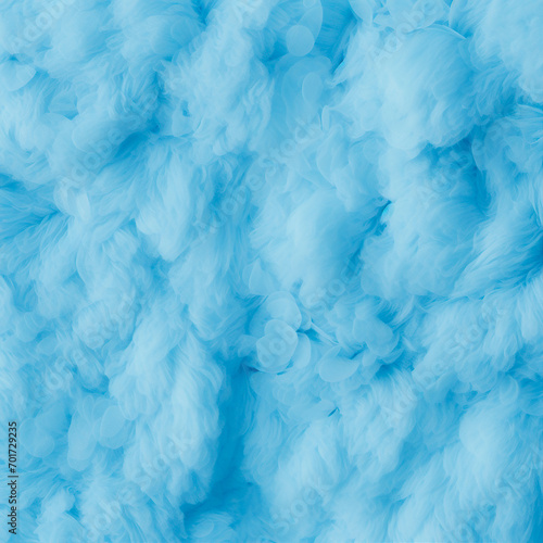 textura de algodón de azúcar azul muy detallada