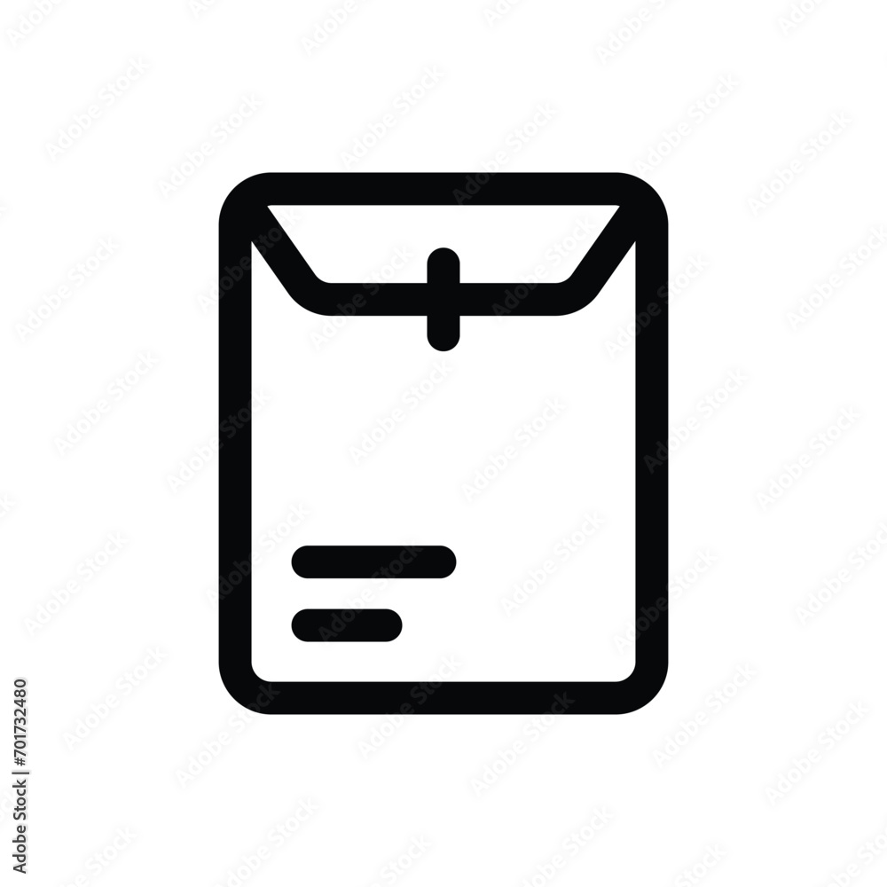 Envelope icon in trendy outline style isolated on white background. Envelope silhouette symbol for your website design, logo, app, UI. Vector illustration, EPS10. Envelope icon in trendy outline style isolated on white background. Envelope silhouette symbol for your website design, logo, app, UI. Vector illustration, EPS10.