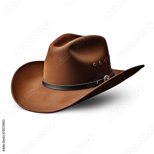 cowboy hat isolated on white