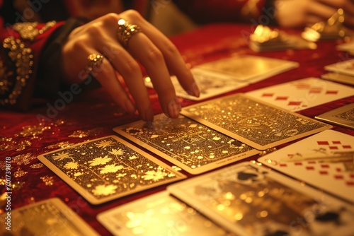 Tarot cards. Mysticism and prediction.