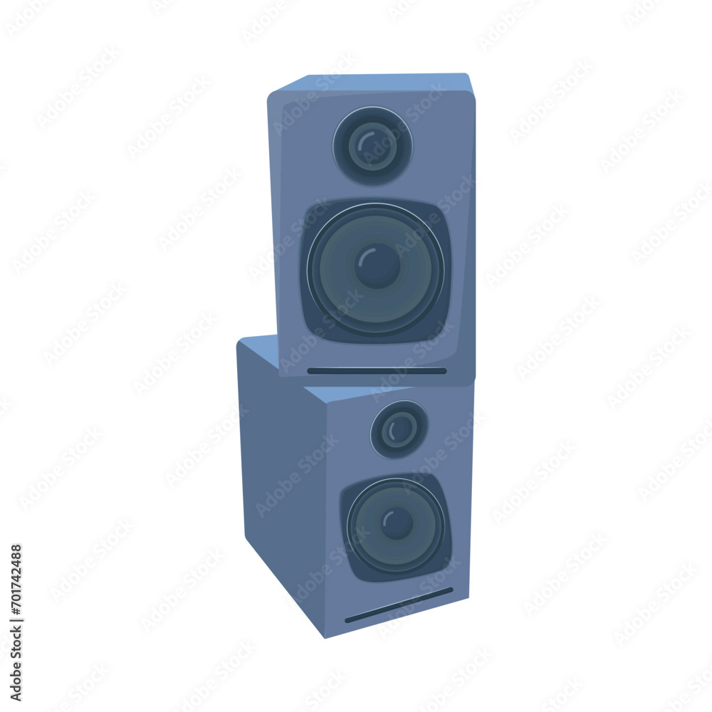 speaker illustration speaker illustration