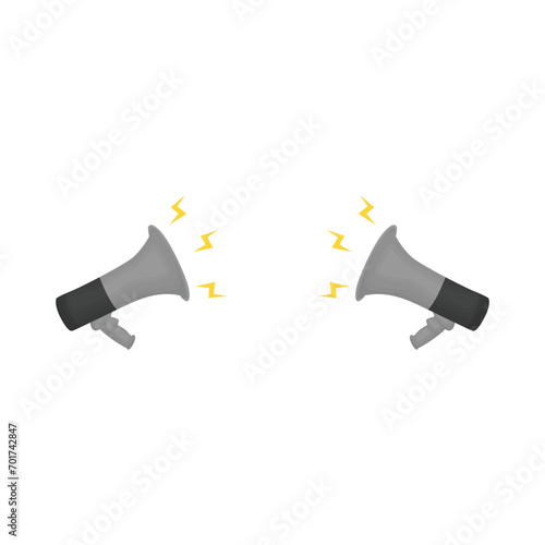 megaphone speaker illustration