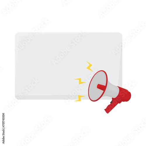 megaphone illustration