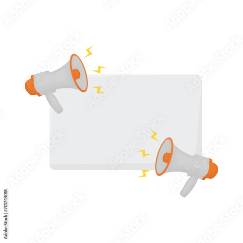 megaphone illustration