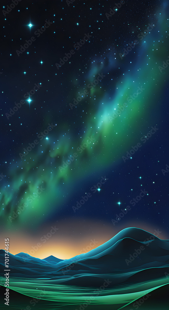 Night Sky. Generate AI. Night Sky. Generate AI.
