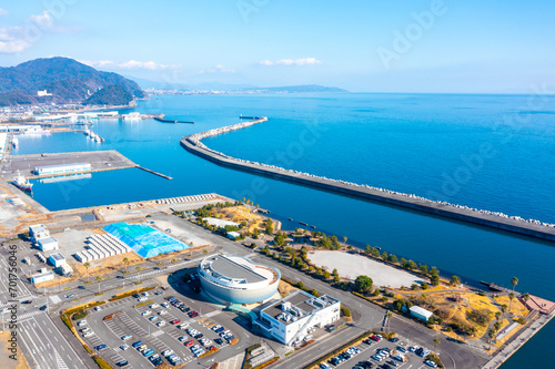 焼津港親水広場ふぃしゅーなと焼津港（静岡県焼津市） photo