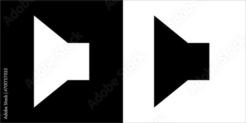 Illustration vector graphics of mic icon