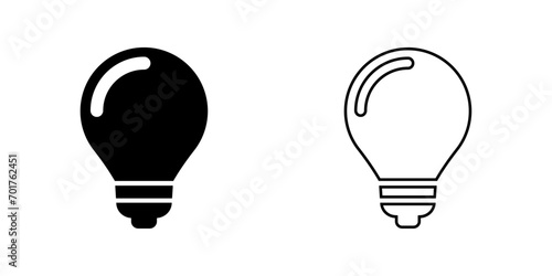 black light bulb innovation icon vector design