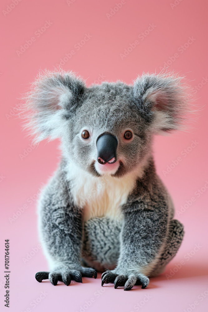 Fototapeta premium Portrait of a cute koala