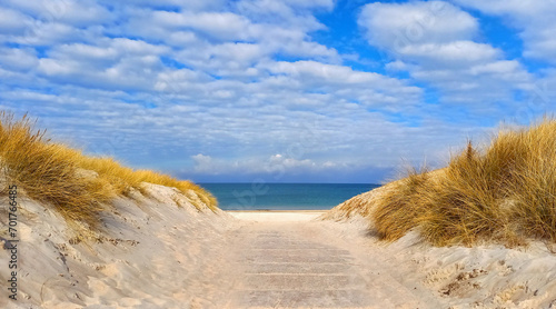 Weg zum Strand, Ostsee