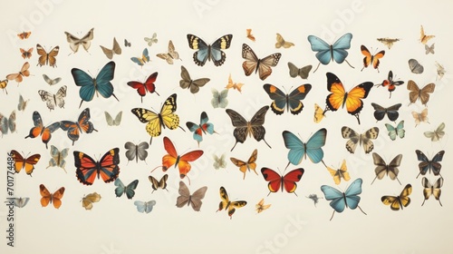illustration of butterflies, 16:9 © Christian