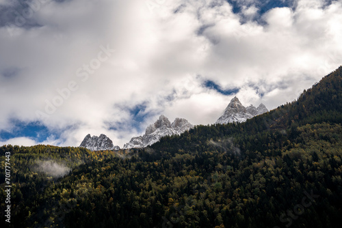 landscape with clouds