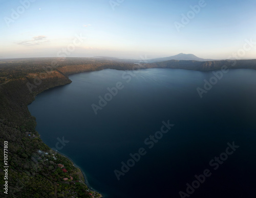 Volcanic lagoon Apoyo in Nicaragua