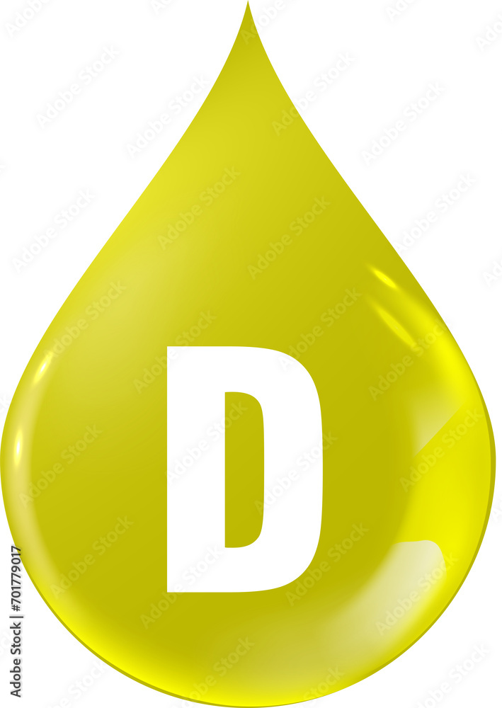 Mineral supplement 3d icon, Vitamin D drop icon Mineral supplement 3d icon, Vitamin D drop icon