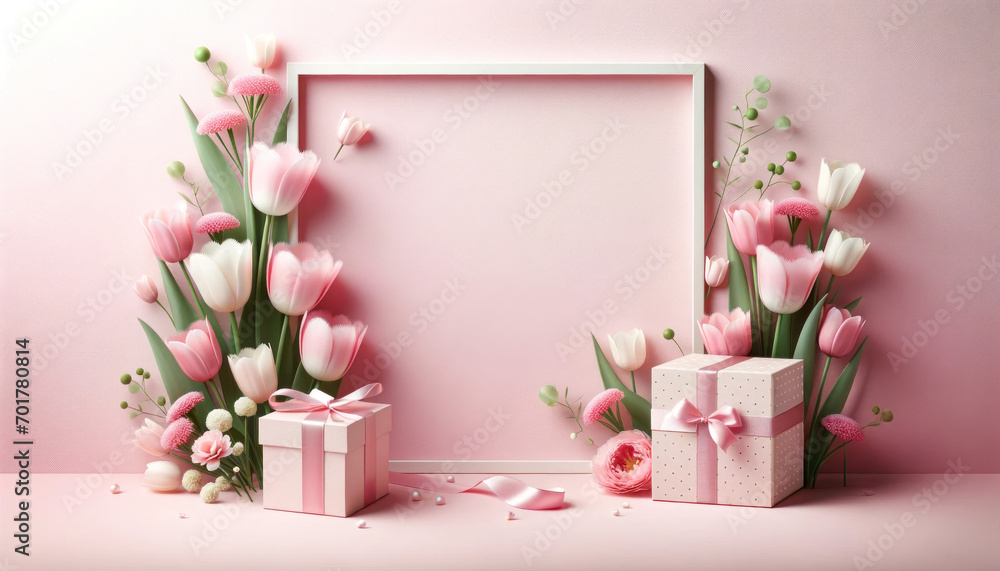 Pastel Perfection Tulips and Gifts Pastel Perfection Tulips and Gifts