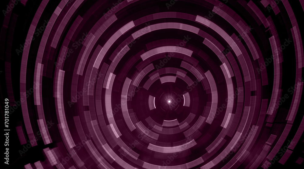 Fantasy dark space circular abstract in red Fantasy dark space circular abstract in red