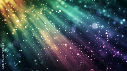 Animated Spectrum Radiance - Vibrant Visual Effects for Graphic Design © Tessa