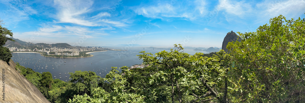 Beatiful Beach Landscape in Rio de Janeiro, travel background Beatiful Beach Landscape in Rio de Janeiro, travel background