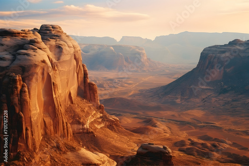 Mountainous desert