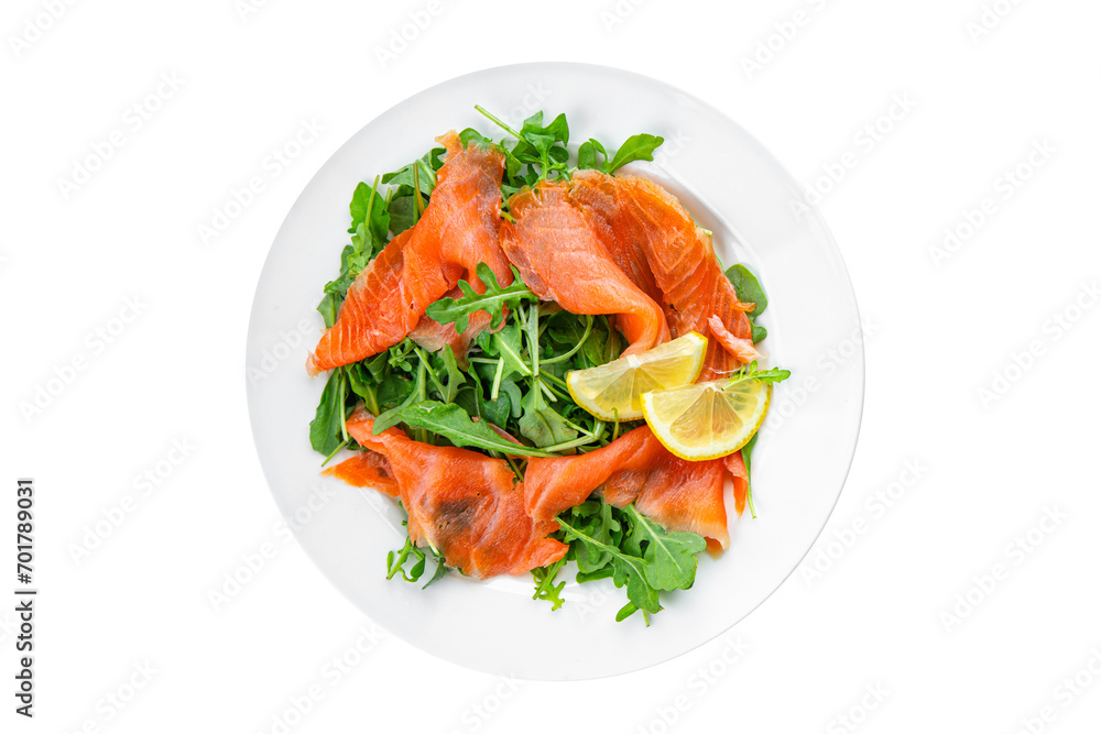 salmon salad seafood eating cooking appetizer meal food snack on the table copy space food background rustic top view salmon salad seafood eating cooking appetizer meal food snack on the table copy space food background rustic top view