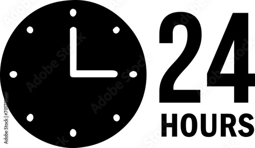 24 hours service, 24/7 service	
