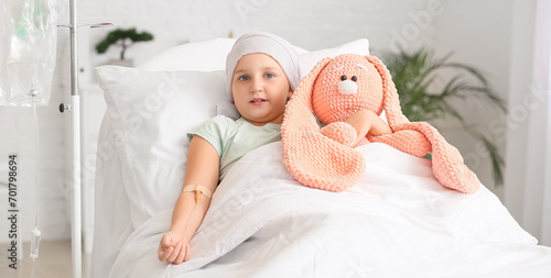 Little girl undergoing cour...