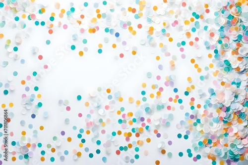 Colorful pastel confetti © Ayan
