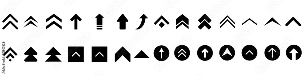 Swipe up, set of buttons for social media. Black arrows, buttons and web icons for advertising and marketing in social media application. Scroll. Swipe up, set of buttons for social media. Black arrows, buttons and web icons for advertising and marketing in social media application. Scroll.