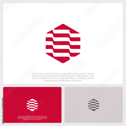 Abstract Logo Design Template. Icons For Business of Luxury and Elegant.	