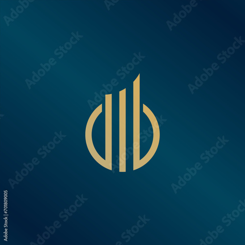 Building apartment simple logo inspiration vector template