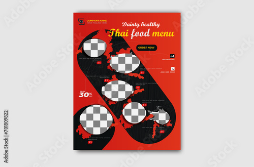 RESTURAUNT MENU DESIGN TEMPLATE.