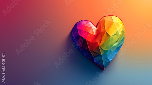 Gay love concept wedding romance valentines day rainbow colorful hearts background wallpaper