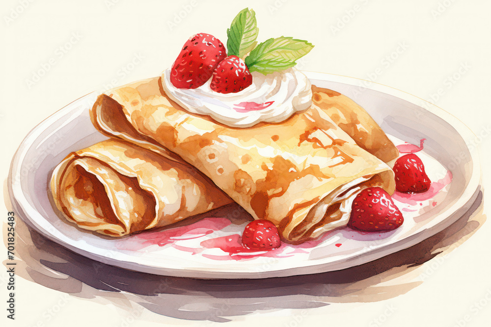 Breakfast pancakes background baked dessert fresh sweet plate delicious food homemade meal Breakfast pancakes background baked dessert fresh sweet plate delicious food homemade meal
