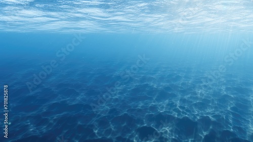 Sunlight reflection underwater