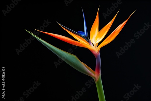 Bird of paradise tropical flower