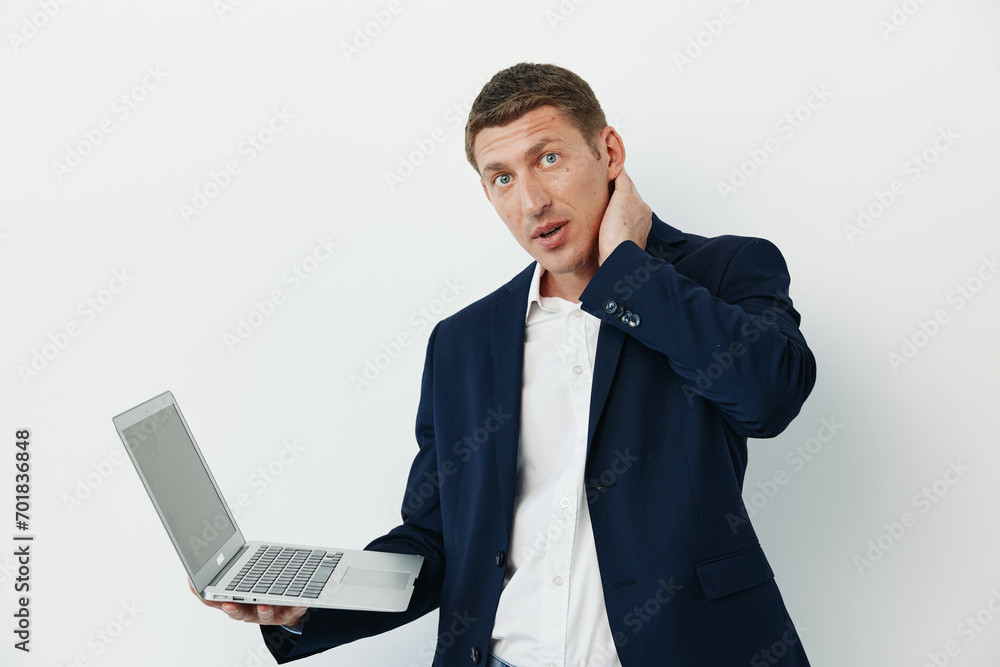 Laptop businessman men adult men office sitting technology business young computer person Laptop businessman men adult men office sitting technology business young computer person
