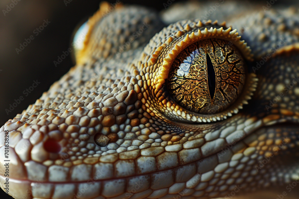 Fototapeta premium close up of a lizard