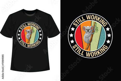 Vintage Retro T-shirt Design vector