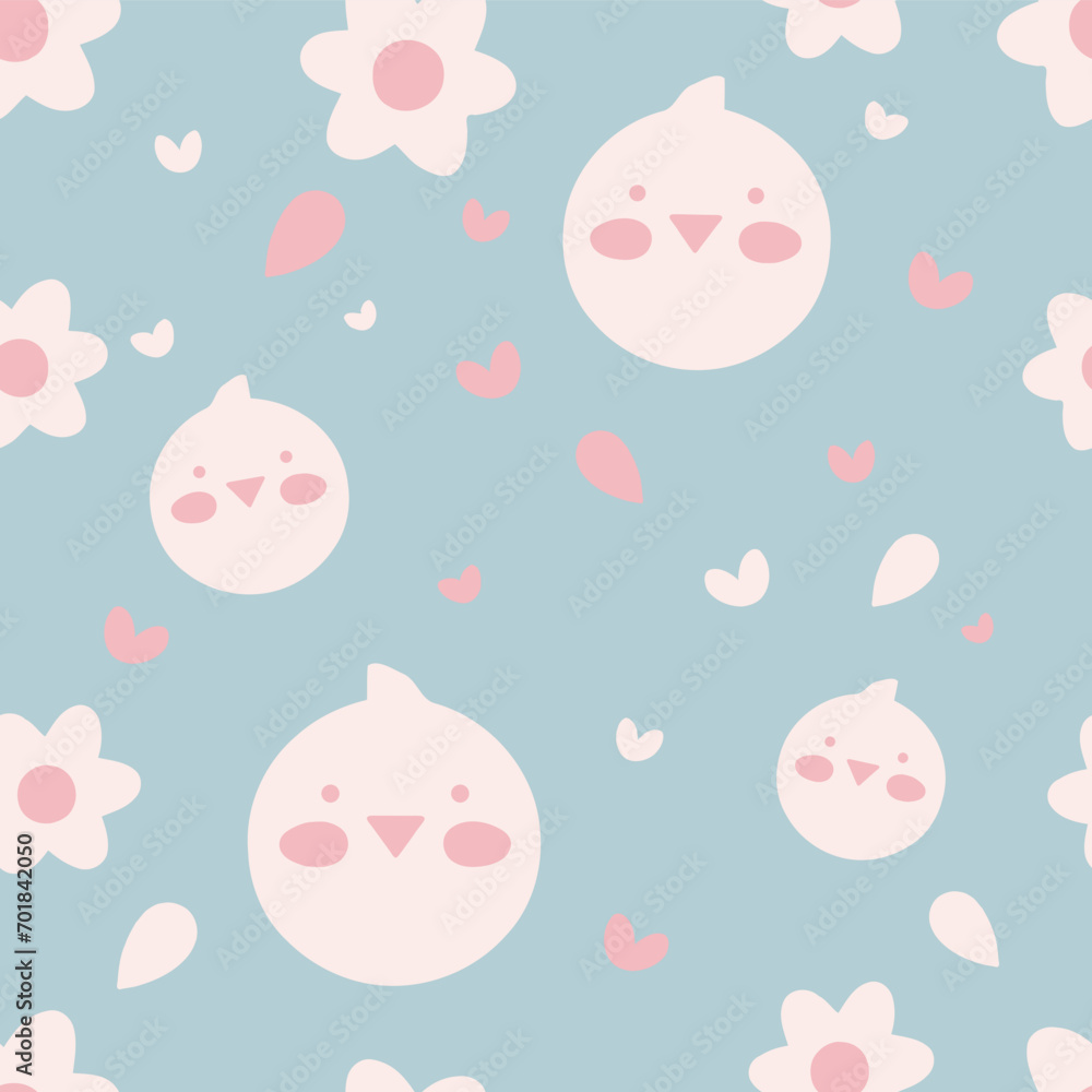 Happy cute sweet wallpaper background vector Happy cute sweet wallpaper background vector