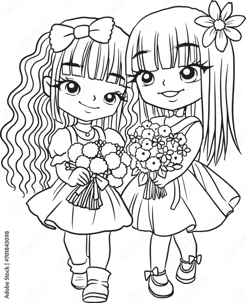 cartoon girls vector illustration beauty drawing cute character cartoon girls vector illustration beauty drawing cute character