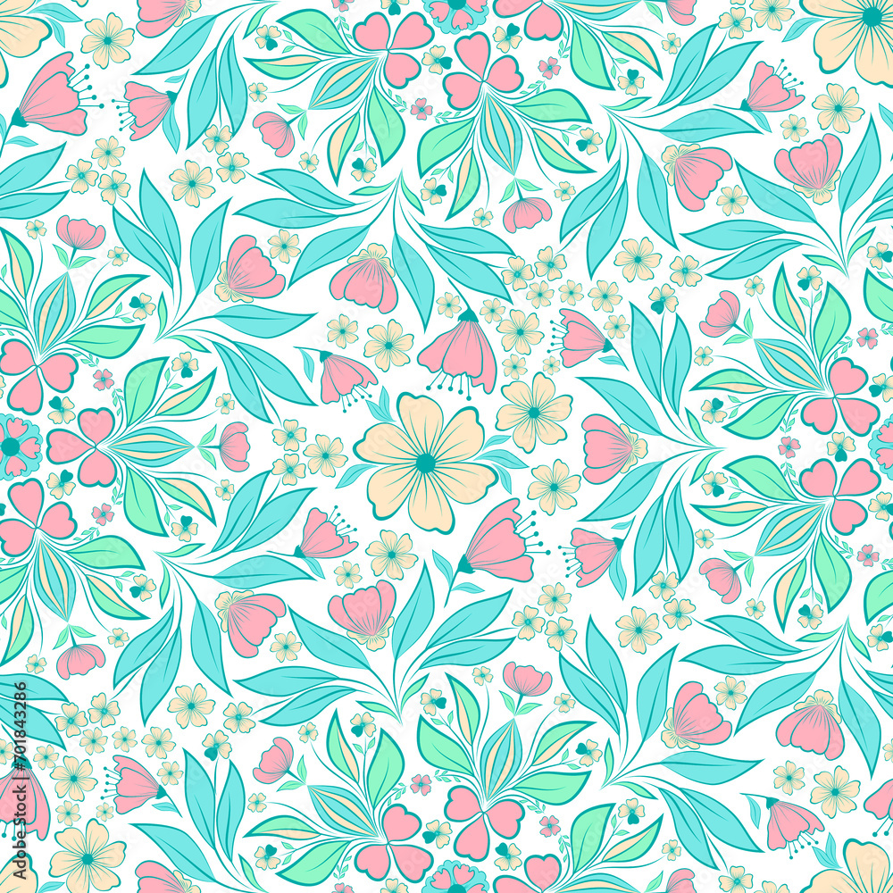 Flower Symphony pattern Flower Symphony pattern