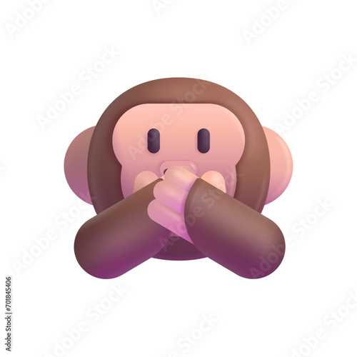 Speak-No-Evil Monkey
