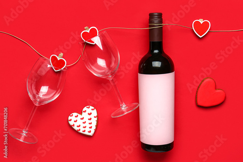 Romantic valentine's day ce...