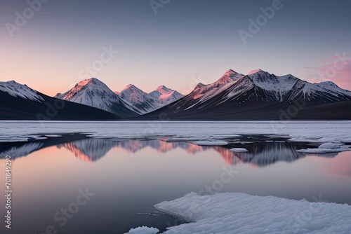 Lago ghiacciato photo