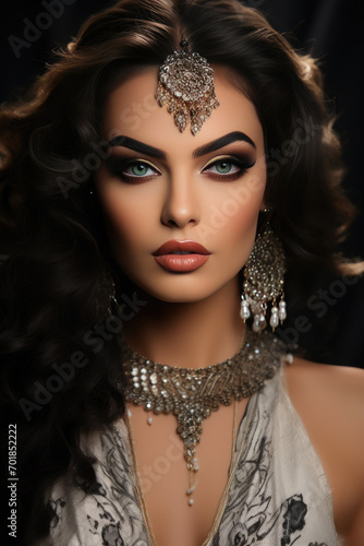 Captivating Commercial Shoot: Persian Model Glamour